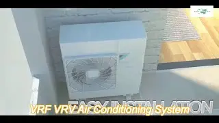 home office vrf vrv air conditioning system 18eer ac unit heating cooling