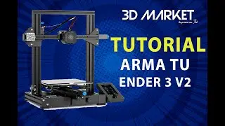 ⚙️ Armado ENDER V2 PASO A PASO para principiantes Creality Ender 3 V2 📢 | Impresora 3D | 3D Market