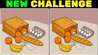 Most People Miss at Least 1 Difference &mdash; Can You Beat It? #spotthedifference #findthedifference
