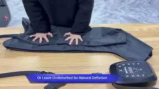 KONBEST 9690K-B Compression Boots | Wireless Full-Leg Air Compression for Faster Muscle Recovery