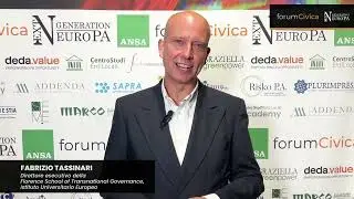 Forum Civica 2025 - Intervista a Fabrizio Tassinari, European University Institute