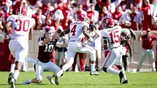 Eddie Jackson 93 Yard Pick 6 2015 Alabama at Texas A&M (4K60fps) 