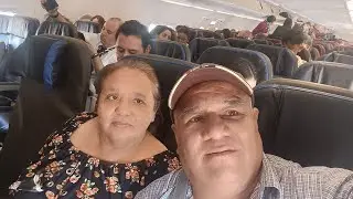 Camino al aeropuerto con mi familia