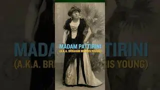 Brigham Morris Young: Drag Star? #americanhistory #Draghistory #MormonHistory