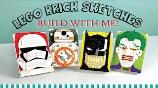 NEW LEGO Brick Sketches REVIEW | LEGO BUILD WITH ME