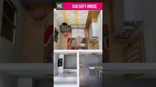 340 sqft house design awesome 3d elevation #shorts