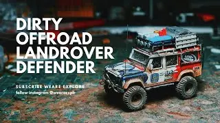Custom Majorette Dirty Offroad LANDROVER Defender by Atyd Pradana