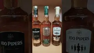 3 Most papular 100 piper blended Scotch whisky  price in Karnataka #blendedscotchwhisky #scotch