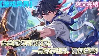 金色神級天賦降臨：一箭秒穿世界，震顫蒼穹！#异界 #游戏异界 #穿越游戏 #玩家异界 #异界冒险 #游戏小说 #异界小说