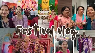 देर आये दुरुस्त आये | Navaratri Special Vlog | Navami Appartment 