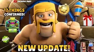 New Update - 12 Things Confirmed for 10th anniversary update | Clash of Clans