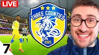 CAN MY CUSTOM CLUB WIN THE LEAGUE?! - Three Counties FC #7