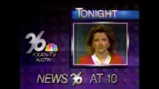 August 1988 NBC Commercial Breaks 📺 (KXAN Austin)