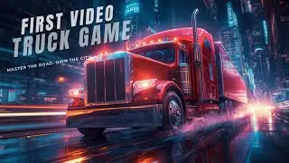 Late Night Truck Driving in World Truck Simulator | First Video