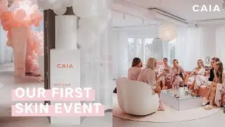 OUR FIRST CAIA EVENT - CAIA SKIN [Swedish]