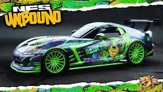 Noise Bomb Car Wrap│SRT Viper GTS│NFS Unbound