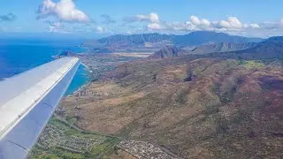 Hawaiian Airlines 154 - Lihue (LIH) to Honolulu (HNL) - Boeing 717-200 - Arrival (Landing Rwy 08L)