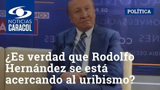 ¿Es verdad que Rodolfo Hernández se está acercando al uribismo?