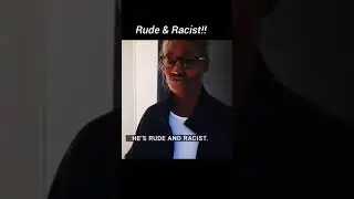 He's Rude & Racist #maga
