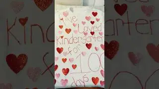 100 DAYS OF SCHOOL WITH A VALENTINES DAY TWIST 💌 #100daysofschool #kindergarten
