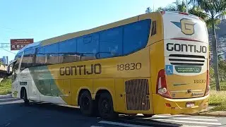 RODOVIÁRIA DE VITÓRIA | MOVIMENTAÇÃO DE ÔNIBUS | GONTIJO, ÁGUIA BRANCA, PRETTI
