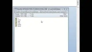 log of a variable