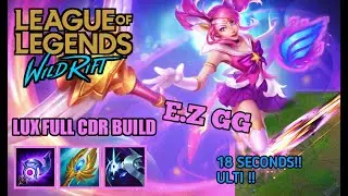Lux Wild Rift Full CDR Build 2023