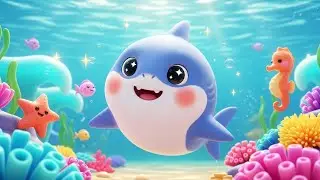 Ocean Adventure! Baby Shark Explores the Deep Blue Sea 🦈🌊 | Kids Fun Song