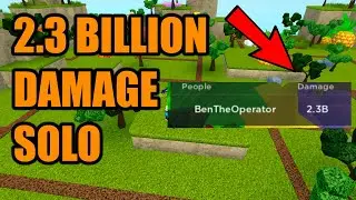 2.3 Billion Damage in a SOLO (Autoskip) | Gem Grinding | All Star Tower Defense