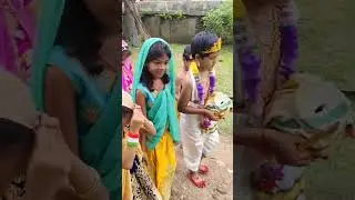 Our little radha krishnas 🪈