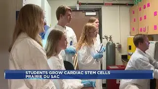Sauk Prairie HS students grow stem cells, turn them to cardiac cells