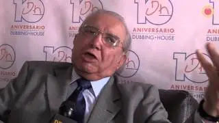 Francisco Colmenero decano del doblaje mexicano tiene 60 a&ntilde;os de labor ininterrumpida