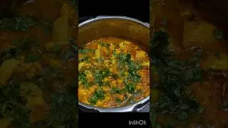 One pot curry for Rice &Roti-Potato Cauliflower Curry #trending #food #shorts #ytshorts #subscribe