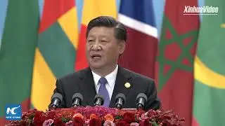 President Xi Jinping addresses opening ceremony of FOCAC summit in Beijing