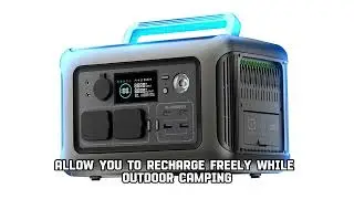 ALLPOWERS R600 Portable Power Station 299Wh LiFeP04 Battery Outdoor for Outdoor Camping RV Home