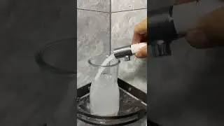 The showing of our Nano Bubble Generator for Shower - MILKY Water for Deep Cleansing of Your Skin.