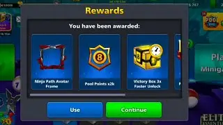 Ninja Path Animation Frame Elite Pool Pass😱❤️