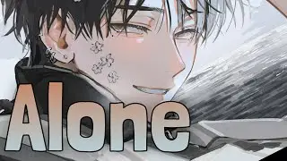 「 Nightcore 」- Alone (Jon Caryl) // lyrics