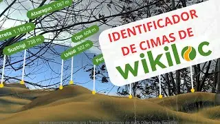 IDENTIFICADOR DE CIMAS DE WIKILOC
