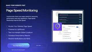 Page Speed Monitoring | Website Speed Test | LoadFocus
