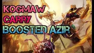 #LoL 4v5 AFK ANIVIA AND BROKEN KOGMAW CARRY!!!!! #MyvaGames