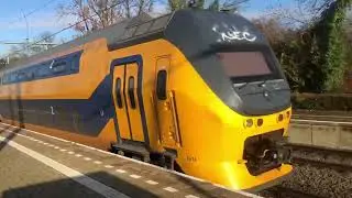 Treinen op station Sittard