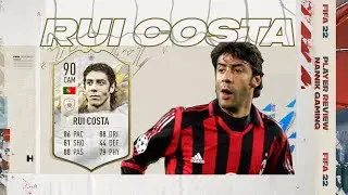 FIFA 22 RUI COSTA 90 PRIME ICON PLAYER REVIEW