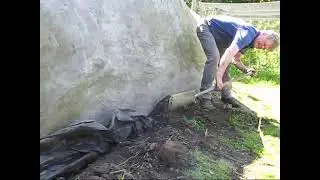 Large scale Bokashi Composting at 1 hectare CSA garden (Cursus Agro-Ecologie in de Praktijk)