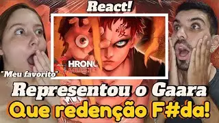 Chrono - AREIA VERMELHA | Gaara (Naruto) | 🔥REACT CASAL NERD
