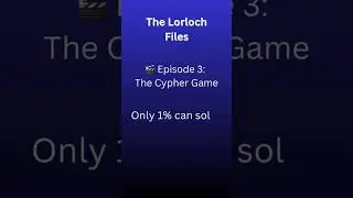 The Lorloch Files 🔎 Interactive Mystery Game 🕵️ 🎬 Episode 3 #ciphercase #detectivestory  #mystery