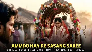 AMMDO HAYRE SASANG SAREE NEW SANTALI ROMANTIC AI COVER SONG SONG ❤️🌿