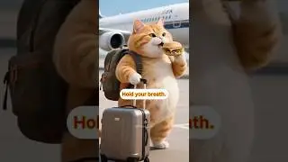 This Flight Is Different #viral #shorts #ytshorts #animation#trending #cat