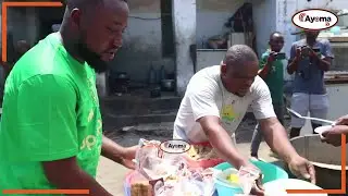 MAMBO YAMENOGA SUPU IMEIVA: TAZAMA NAMNA GODY YANGA NA WENZAKE WANAVYOJIANDAA KUNYWA SUPU.