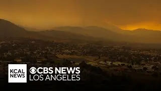 Airport Fire burns hundreds of acres in Trabuco Canyon